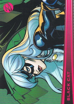 Rittenhouse Archives Marvel Dangerous Divas Base Card 37 Black Cat