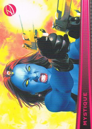 Rittenhouse Archives Marvel Dangerous Divas Base Card 49 Mystique