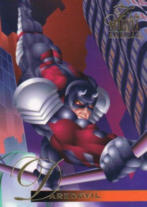 Fleer Marvel Annual Flair '95 Base Card 75 Daredevil