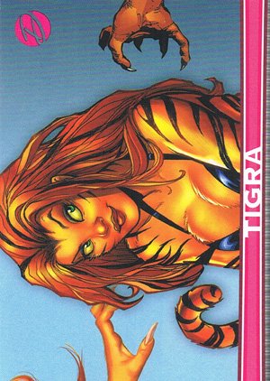 Rittenhouse Archives Marvel Dangerous Divas Base Card 56 Tigra