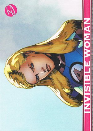 Rittenhouse Archives Marvel Dangerous Divas Base Card 59 Invisible Woman