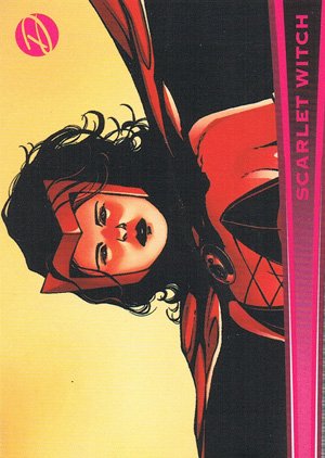 Rittenhouse Archives Marvel Dangerous Divas Base Card 66 Scarlet Witch
