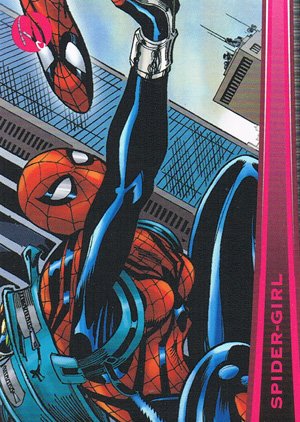 Rittenhouse Archives Marvel Dangerous Divas Base Card 67 Spider-Girl