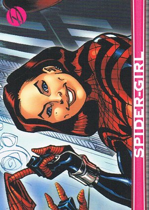 Rittenhouse Archives Marvel Dangerous Divas Base Card 68 Spider-Girl