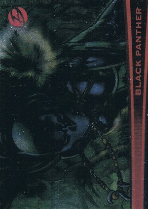Rittenhouse Archives Marvel Dangerous Divas Parallel Card 3 Black Panther