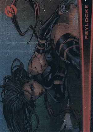 Rittenhouse Archives Marvel Dangerous Divas Parallel Card 6 Psylocke