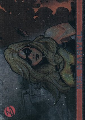 Rittenhouse Archives Marvel Dangerous Divas Parallel Card 8 Ms. Marvel