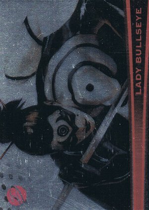 Rittenhouse Archives Marvel Dangerous Divas Parallel Card 12 Lady Bullseye