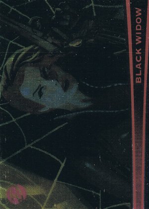 Rittenhouse Archives Marvel Dangerous Divas Parallel Card 15 Black Widow