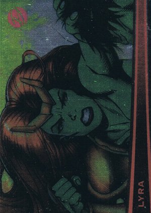 Rittenhouse Archives Marvel Dangerous Divas Parallel Card 43 Lyra