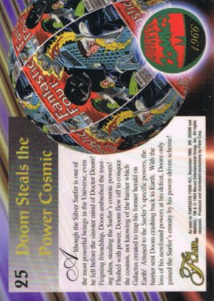 Fleer Marvel Annual Flair '94 Base Card 25 Dr. Doom