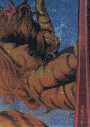 Rittenhouse Archives Marvel Dangerous Divas Parallel Card 55 Tigra