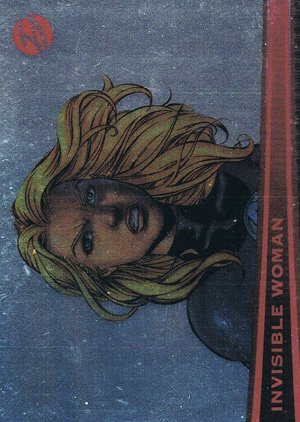 Rittenhouse Archives Marvel Dangerous Divas Parallel Card 58 Invisible Woman