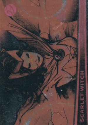 Rittenhouse Archives Marvel Dangerous Divas Parallel Card 64 Scarlet Witch