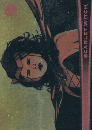 Rittenhouse Archives Marvel Dangerous Divas Parallel Card 66 Scarlet Witch