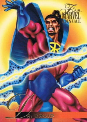 Fleer Marvel Annual Flair '95 Base Card 90 Dr. Druid