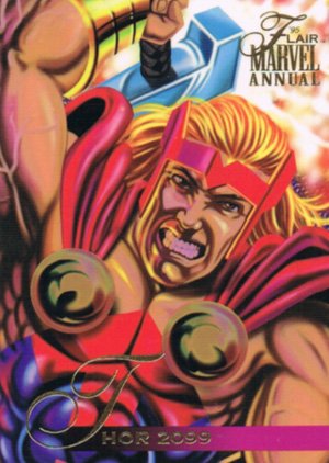 Fleer Marvel Annual Flair '95 Base Card 93 Thor 2099