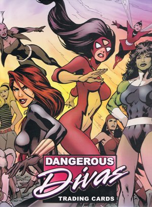 Rittenhouse Archives Marvel Dangerous Divas   Binder