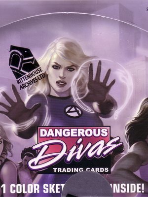 Rittenhouse Archives Marvel Dangerous Divas   Unopened Box