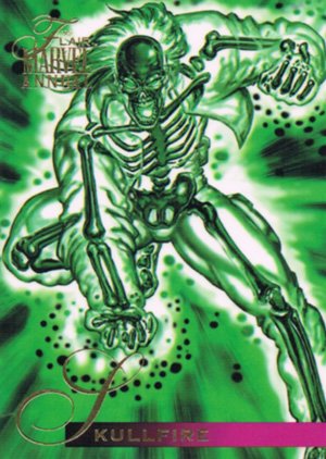 Fleer Marvel Annual Flair '95 Base Card 101 Skullfire
