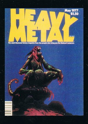 Comic Images Heavy Metal Base Card 2 May, 1977