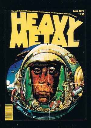 Comic Images Heavy Metal Base Card 3 June, 1977