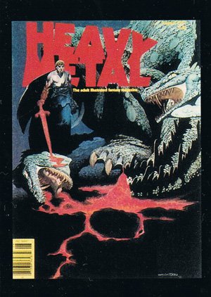 Comic Images Heavy Metal Base Card 5 August, 1977