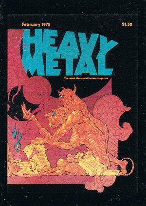 Comic Images Heavy Metal Base Card 11 February, 1978