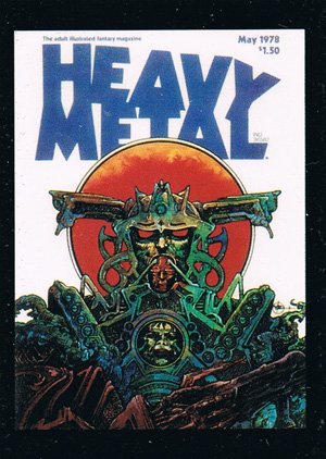Comic Images Heavy Metal Base Card 14 May, 1978