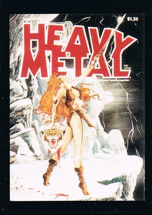 Comic Images Heavy Metal Base Card 15 June, 1978