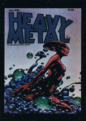 Comic Images Heavy Metal Base Card 16 July, 1978