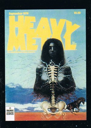 Comic Images Heavy Metal Base Card 18 September, 1978