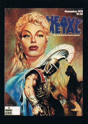 Comic Images Heavy Metal Base Card 19 November, 1978