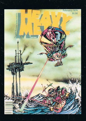 Comic Images Heavy Metal Base Card 21 February, 1979