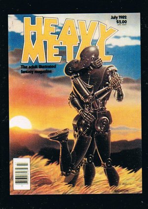 Comic Images Heavy Metal Base Card 36 July, 1982