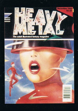 Comic Images Heavy Metal Base Card 40 December, 1982