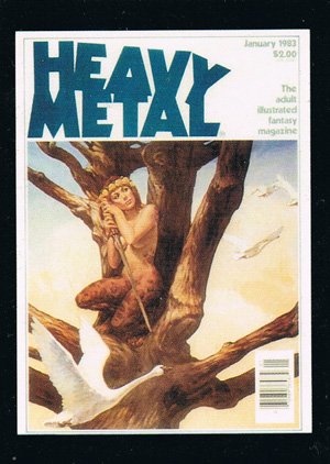 Comic Images Heavy Metal Base Card 41 January, 1983