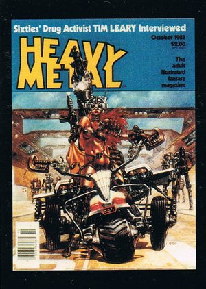 Comic Images Heavy Metal Base Card 46 October, 1983