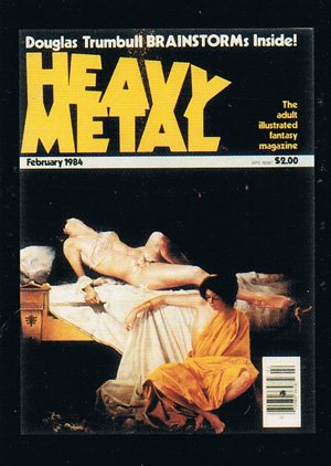 Comic Images Heavy Metal Base Card 49 February, 1984