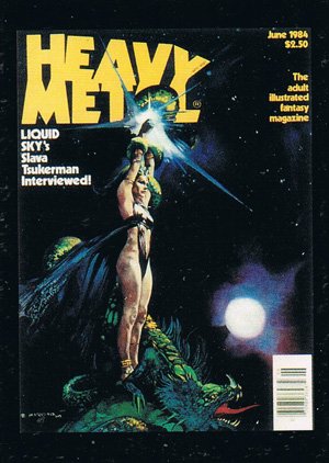 Comic Images Heavy Metal Base Card 53 June, 1984