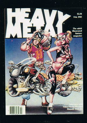 Comic Images Heavy Metal Base Card 60 February, 1985