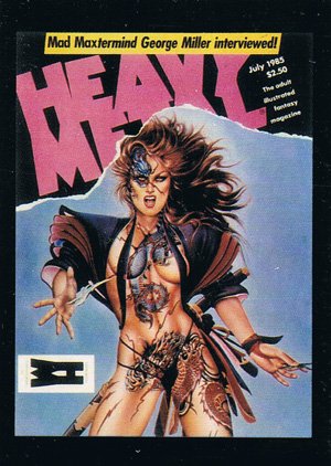 Comic Images Heavy Metal Base Card 64 July, 1985