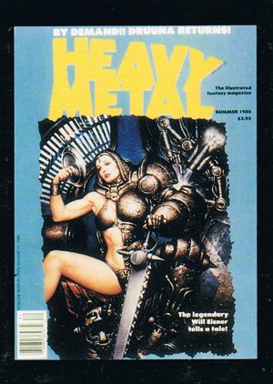Comic Images Heavy Metal Base Card 72 Summer, 1988