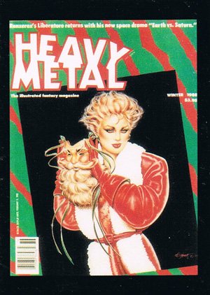 Comic Images Heavy Metal Base Card 74 Winter, 1988