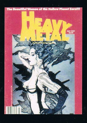 Comic Images Heavy Metal Base Card 76 May, 1989