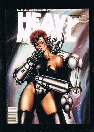 Comic Images Heavy Metal Base Card 81 January, 1990