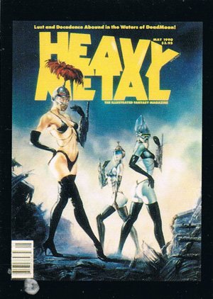 Comic Images Heavy Metal Base Card 83 May, 1990