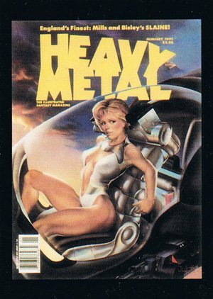 Comic Images Heavy Metal Base Card 86 January, 1991