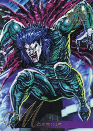 Fleer Marvel Annual Flair '95 Base Card 121 Morbius