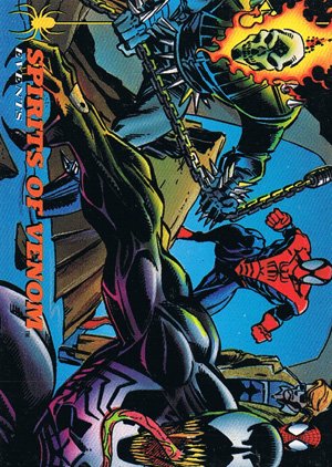 Fleer The Amazing Spider-Man Base Card 138 Spirits of Venom